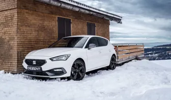 DEZENT TU Black auf Seat Leon