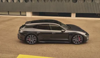 AEZ Alaska dark Porsche Taycan GTS Seite Sommer