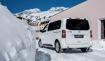 DEZENT TV silver OPEL Zafira Life rear