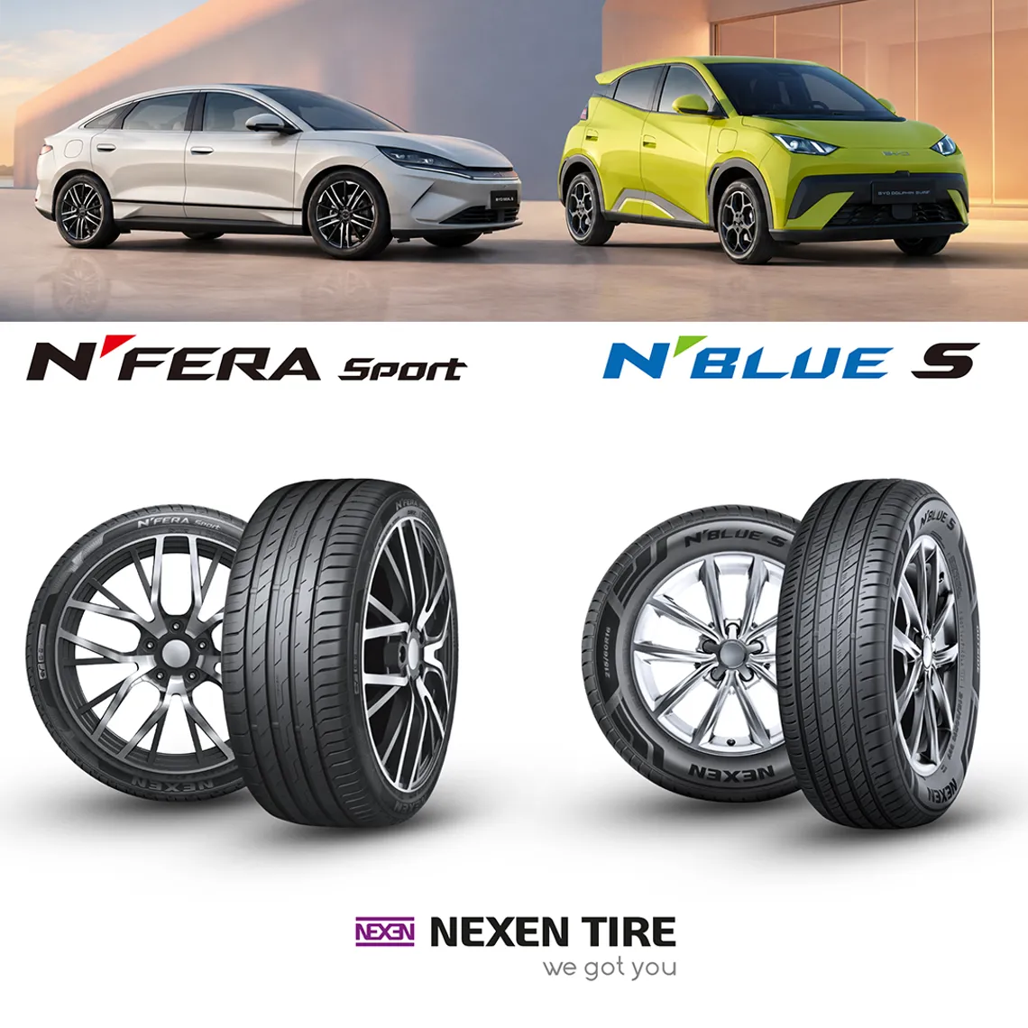 NEXEN OE BYD EV