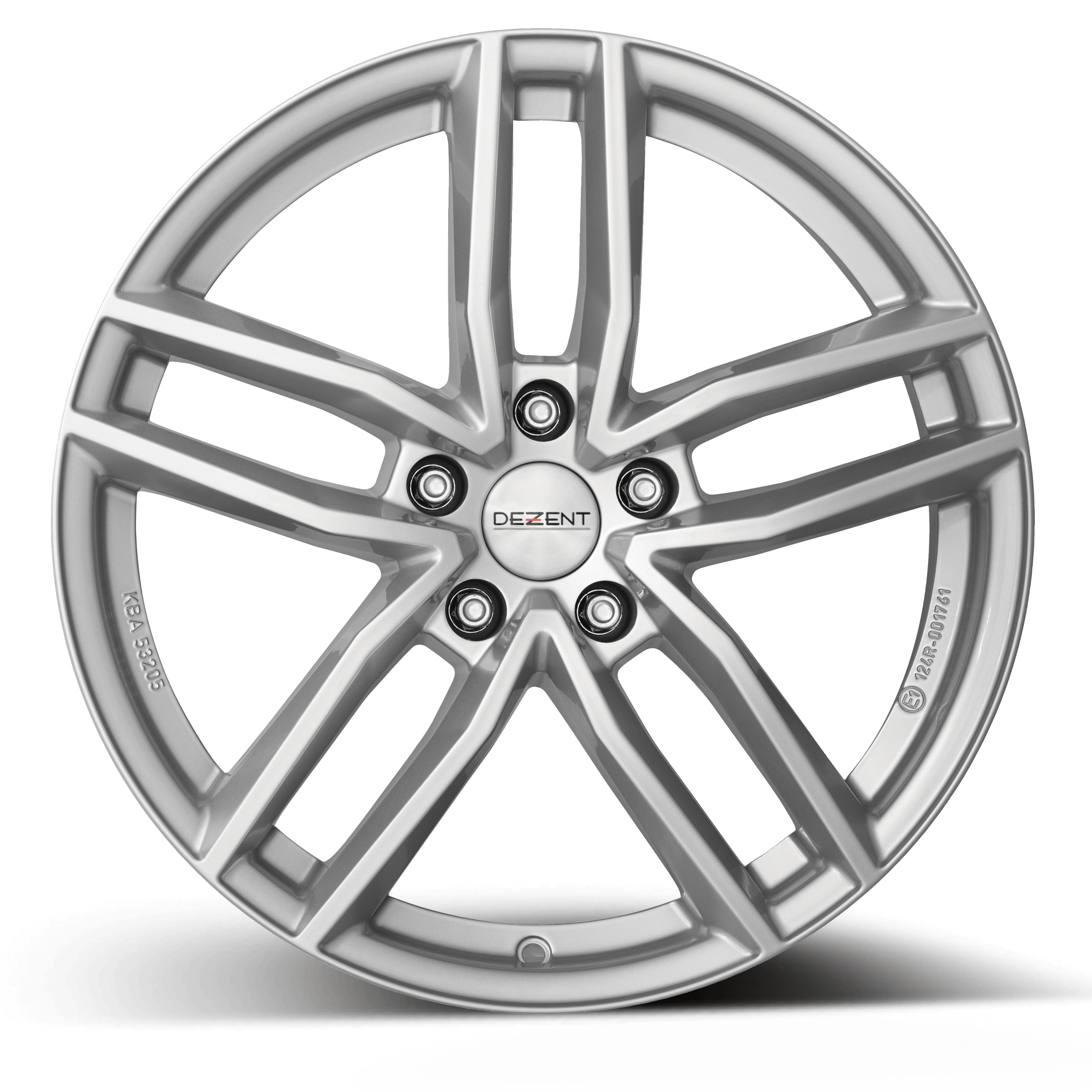 DEZENT CERCHI IN LEGA DEZENT TR silver PER VOLKSWAGEN GOLF VII 8x18 5x112 ET 48 Sil cff 