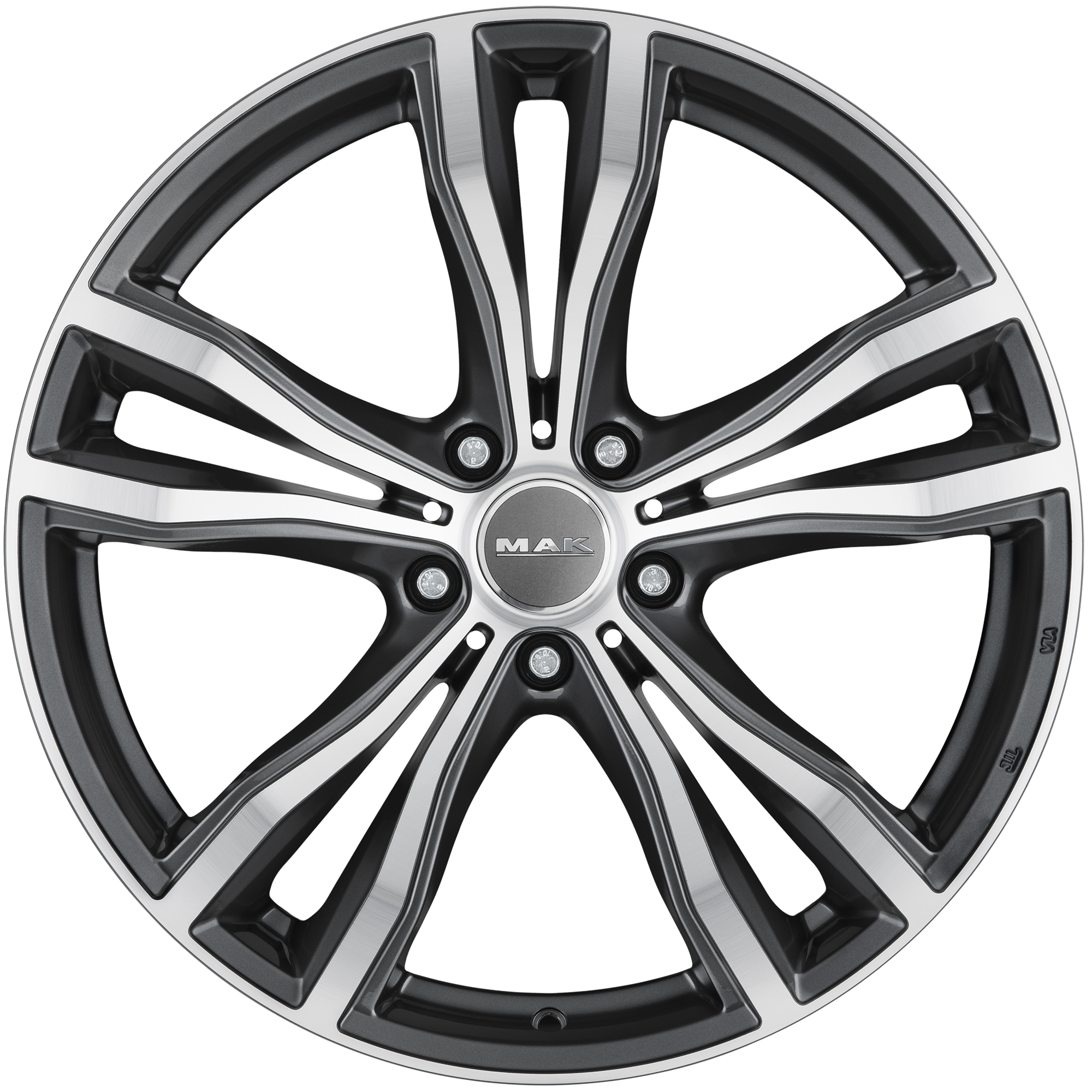 MAK X Mode Gun Metallic Mirror Front