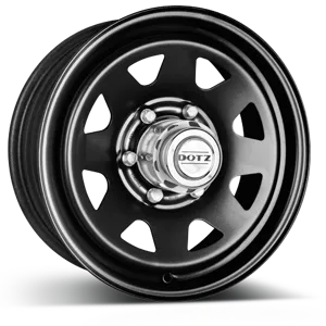 DOTZ SURVIVAL Pharao dark 4x4 steel wheel Off Road 6,0 X 15 SUV Toyota, Mitsubishi