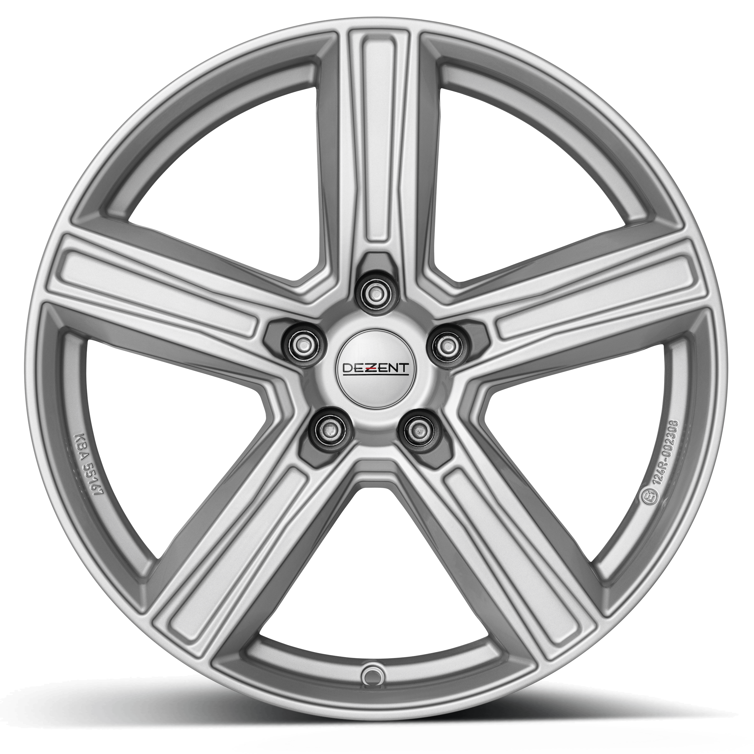 DEZENT KG silver Front