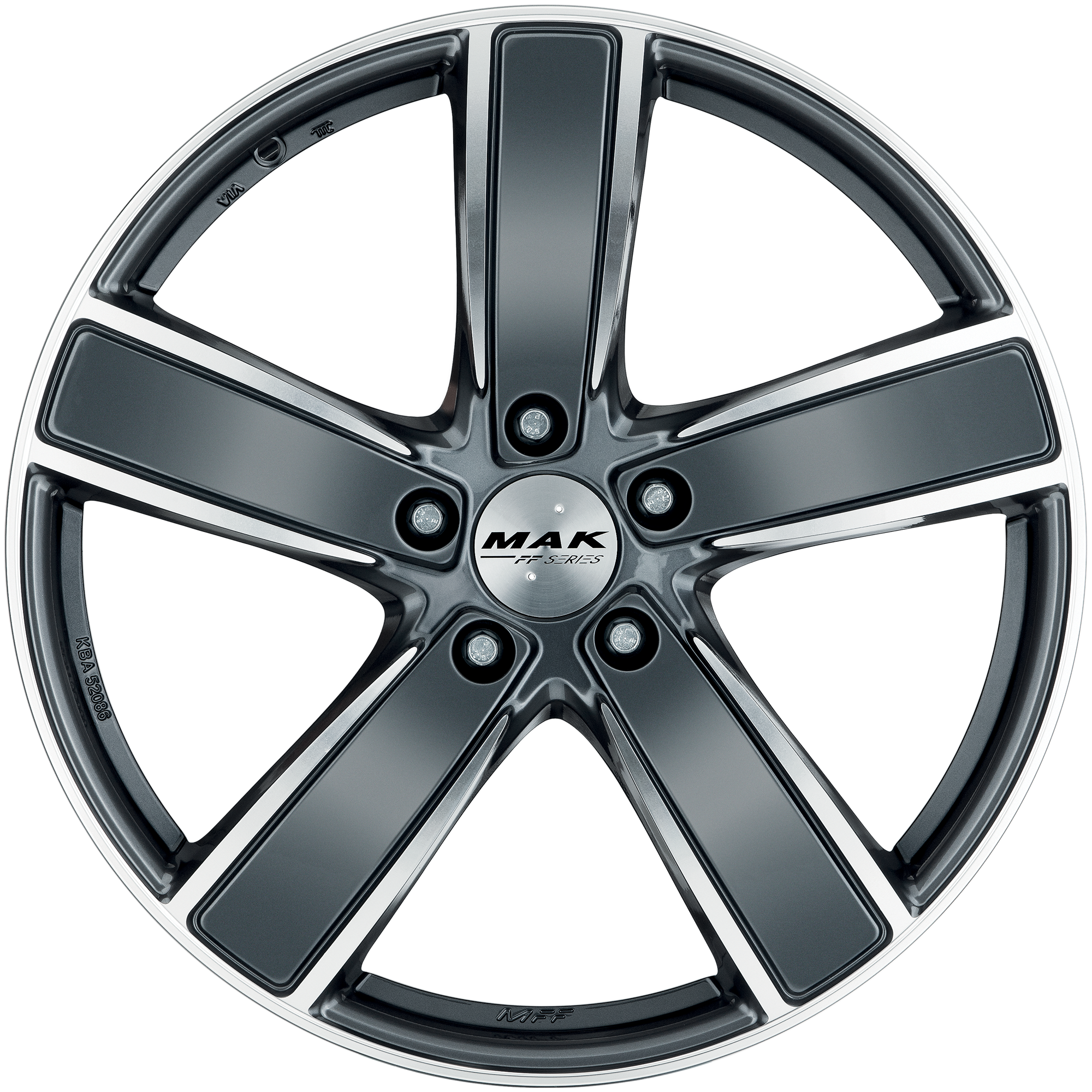 MAK Turismo FF Gun Metallic Mirror Front