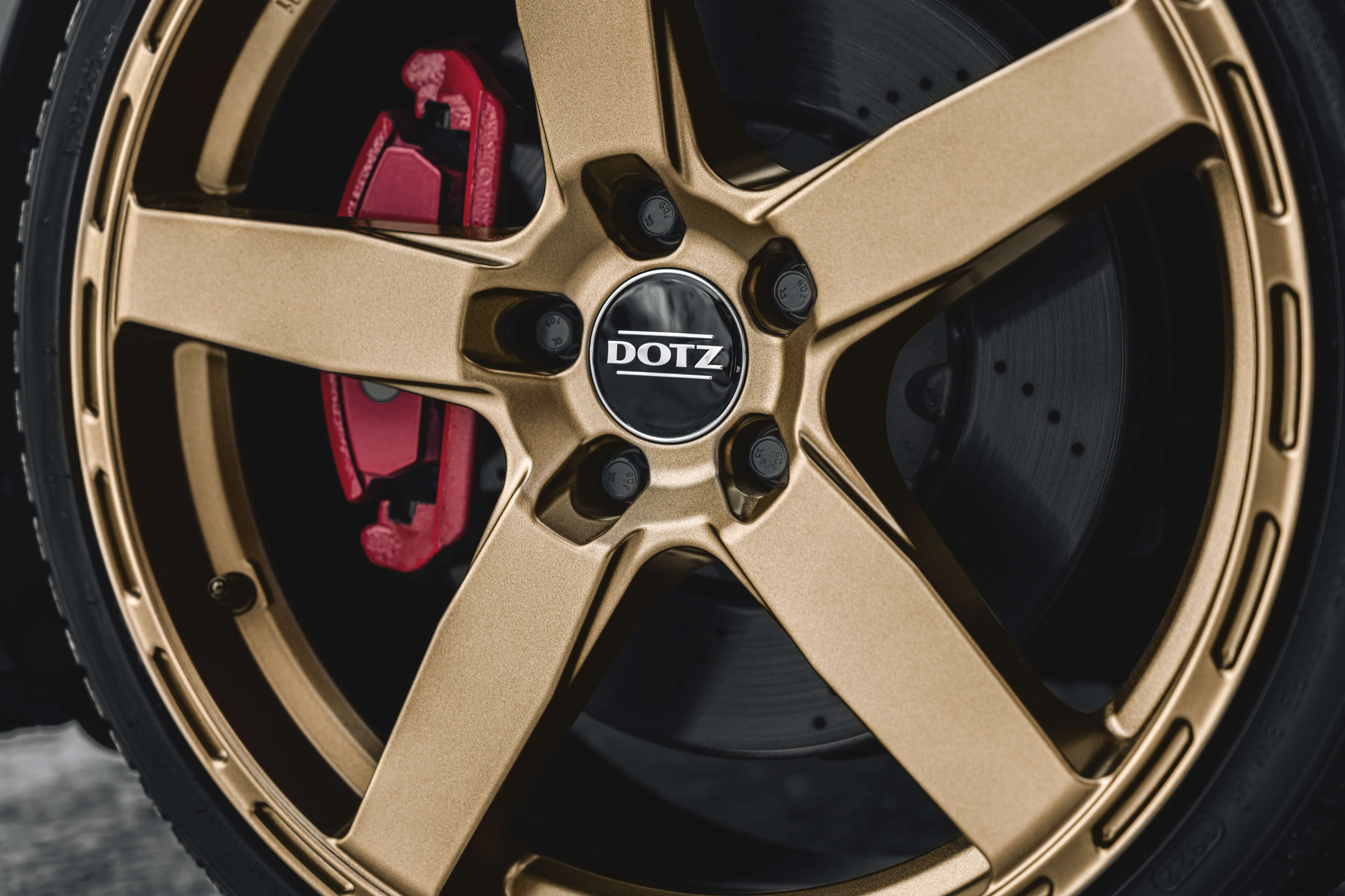 DOTZ MarinaBay bronze VW Golf GTI detail