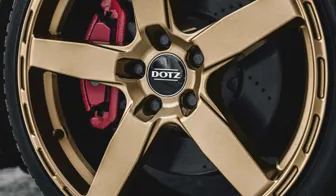 DOTZ MarinaBay bronze VW Golf GTI detail