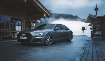 DOTZ LagunaSeca dark Audi A8 frontal