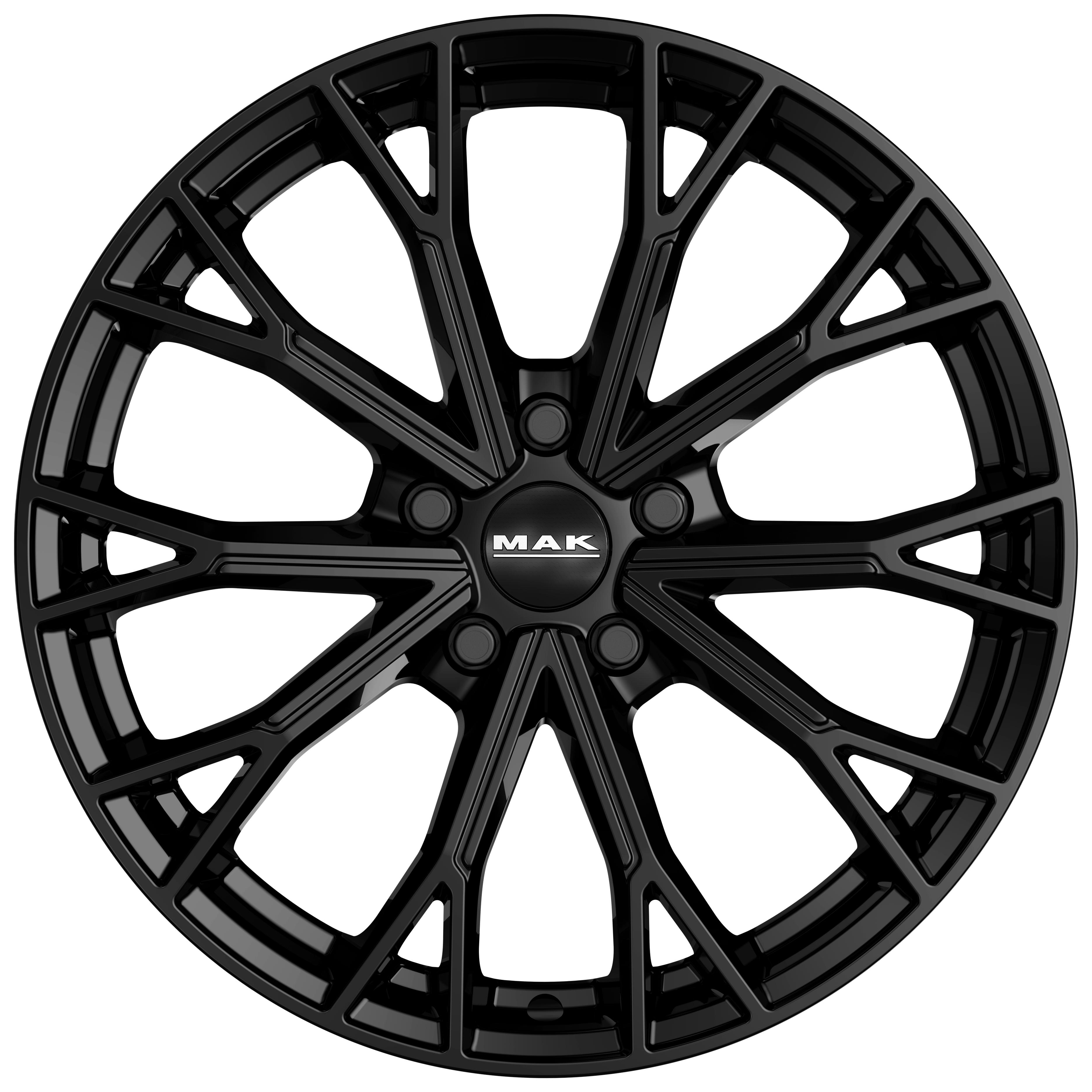 MAK Asphalt Gloss Black Front