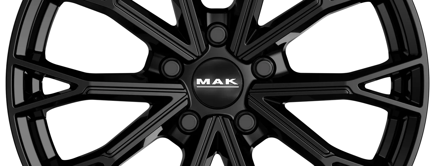 MAK Asphalt Gloss Black Front