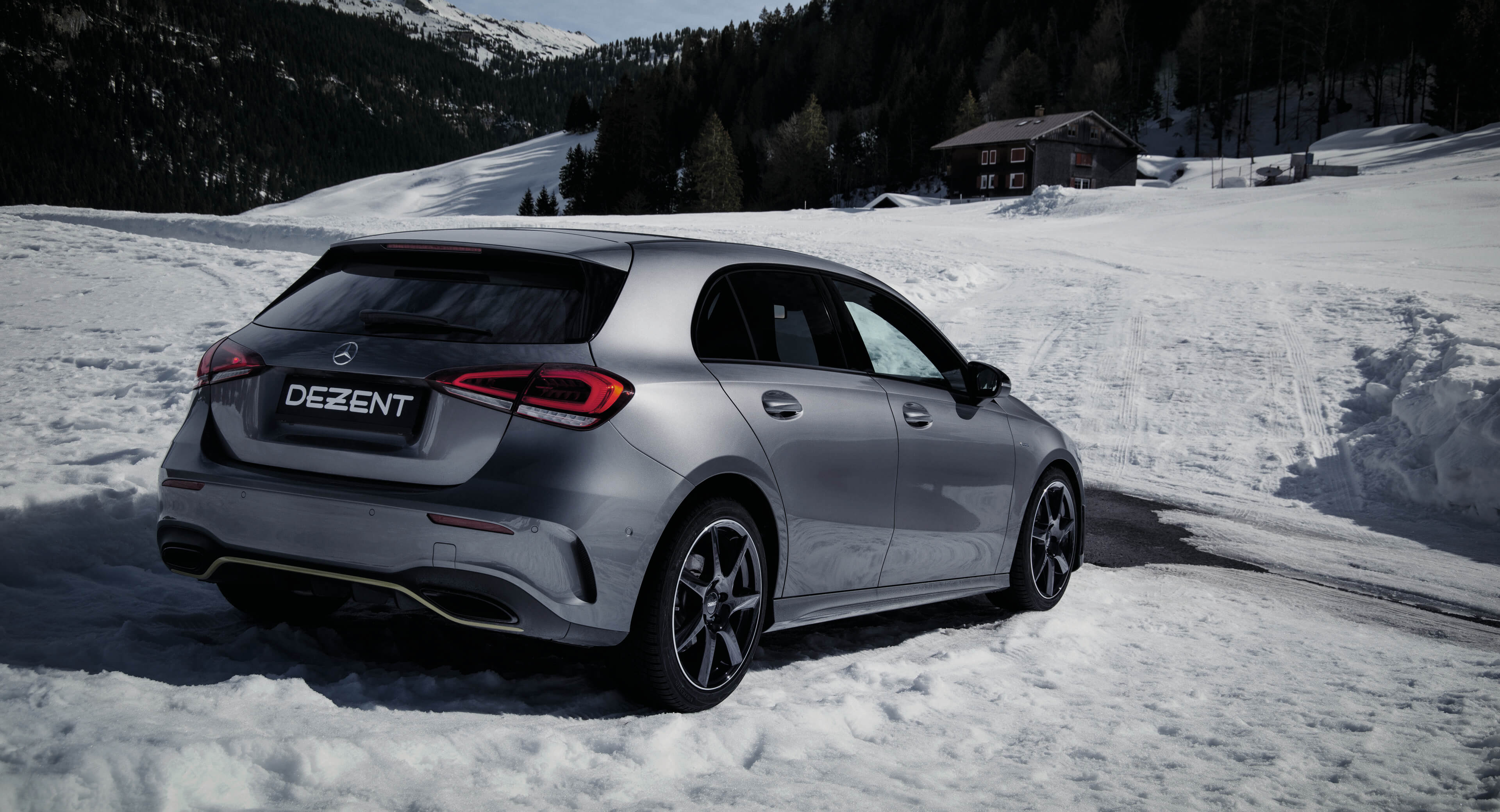 DEZENT TW dark MERCEDES A Heck