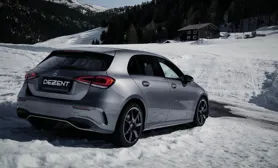 DEZENT TW dark MERCEDES A rear