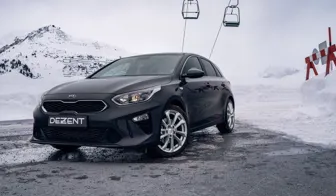 DEZENT KS Silver auf Kia Ceed