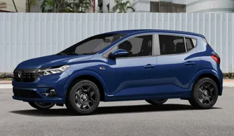 ALCAR Hybridrad 02 black Dacia Sandero Heck