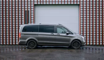 DEZENT KE black Mercedes V side