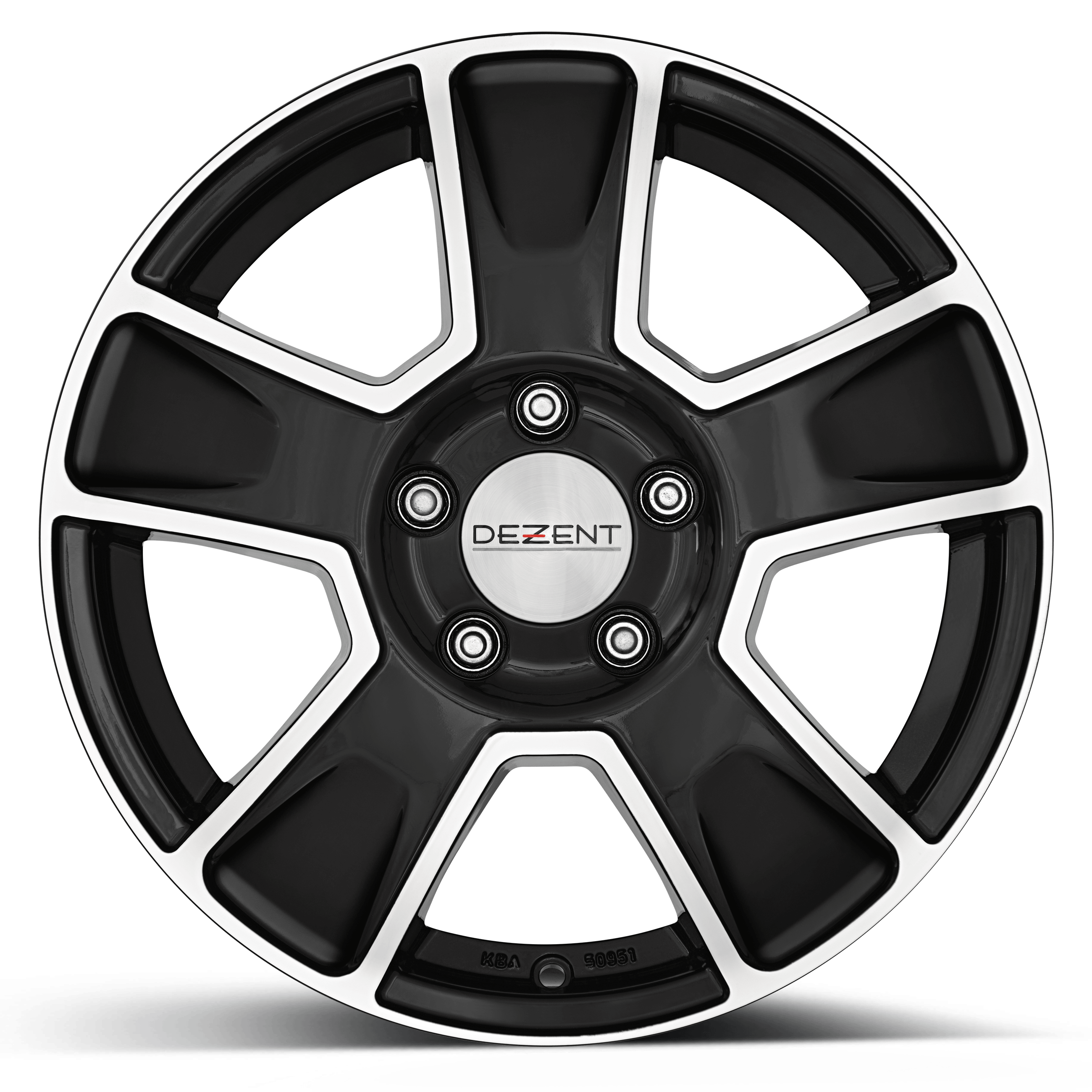 DEZENT Van dark Felge frontal