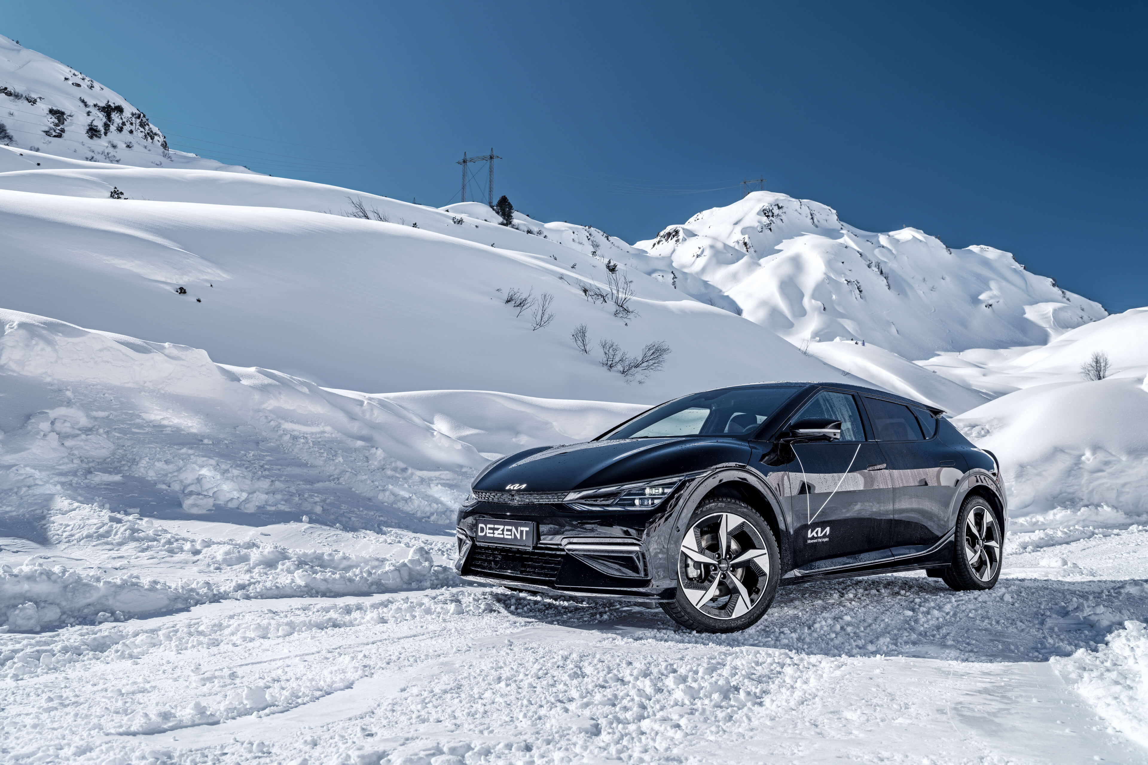 DEZENT AO dark KIA EV6 front