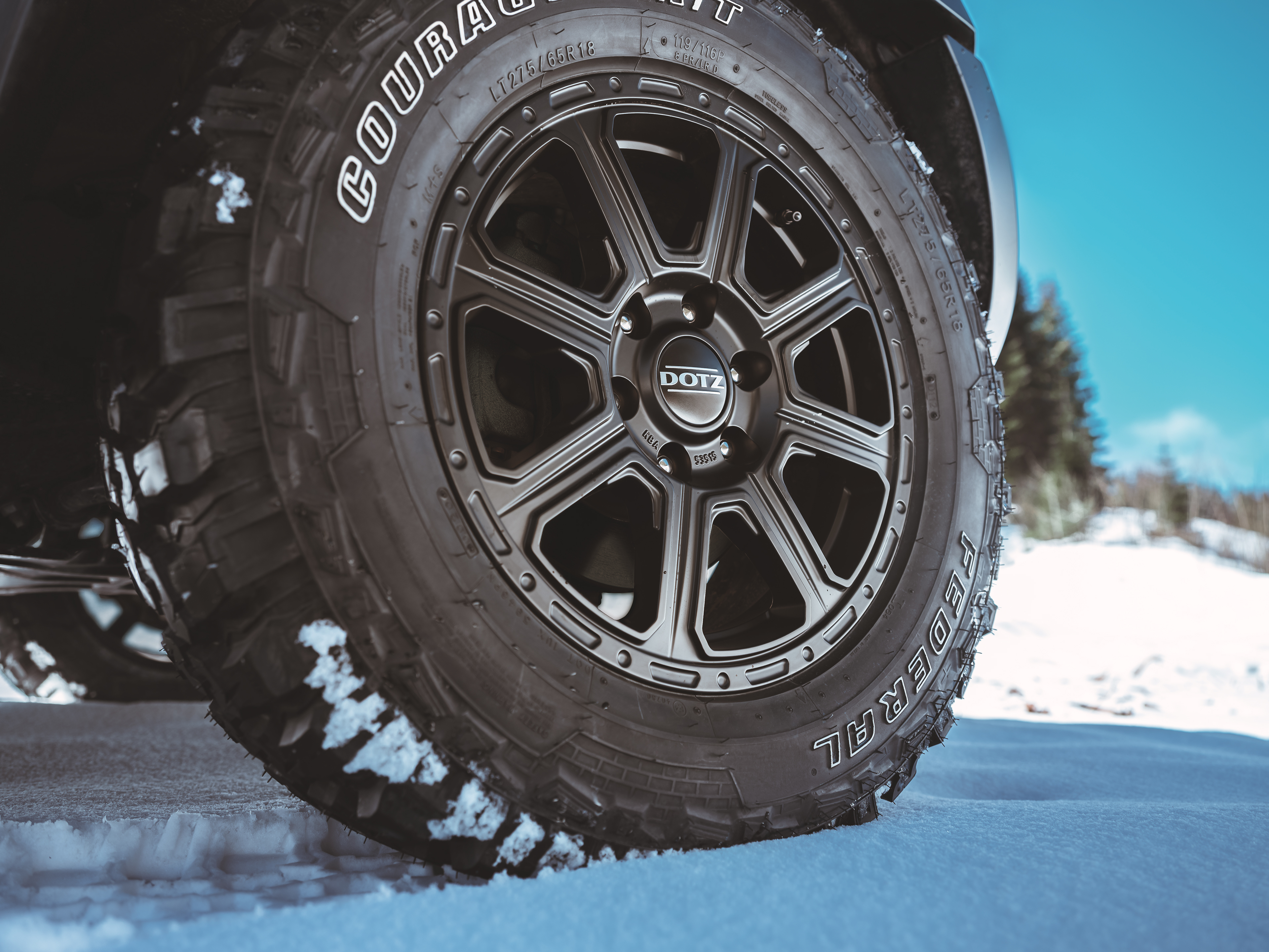 DOTZ 4X4 Kalahari Black auf Ford Raptor