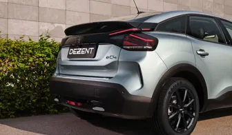 DEZENT TN black Citroen C4e Heck