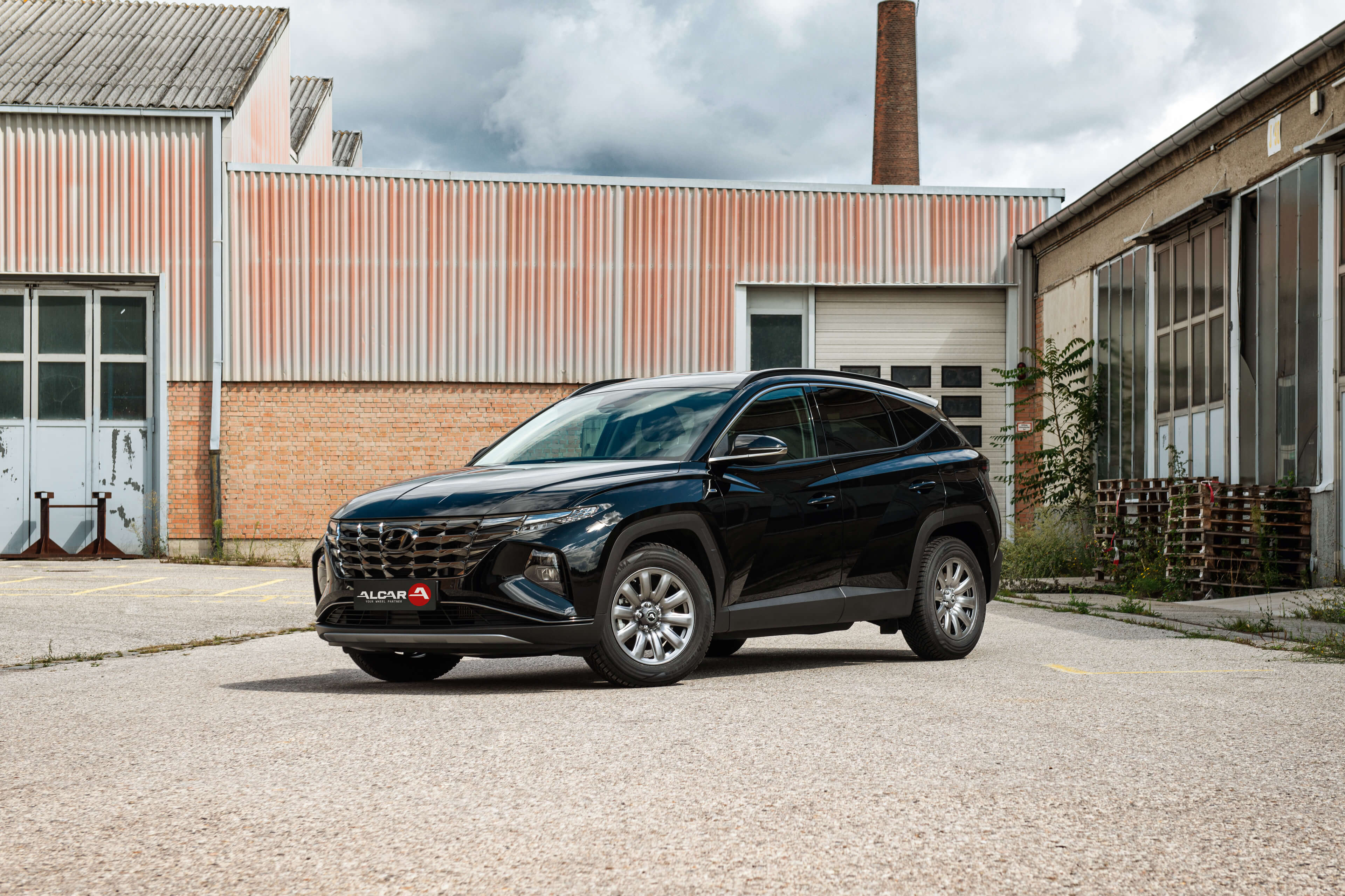 ALCAR hybrid wheel 03 grey Hyundai Tucson frontal