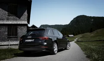 DEZENT TW silver Audi A4 rear