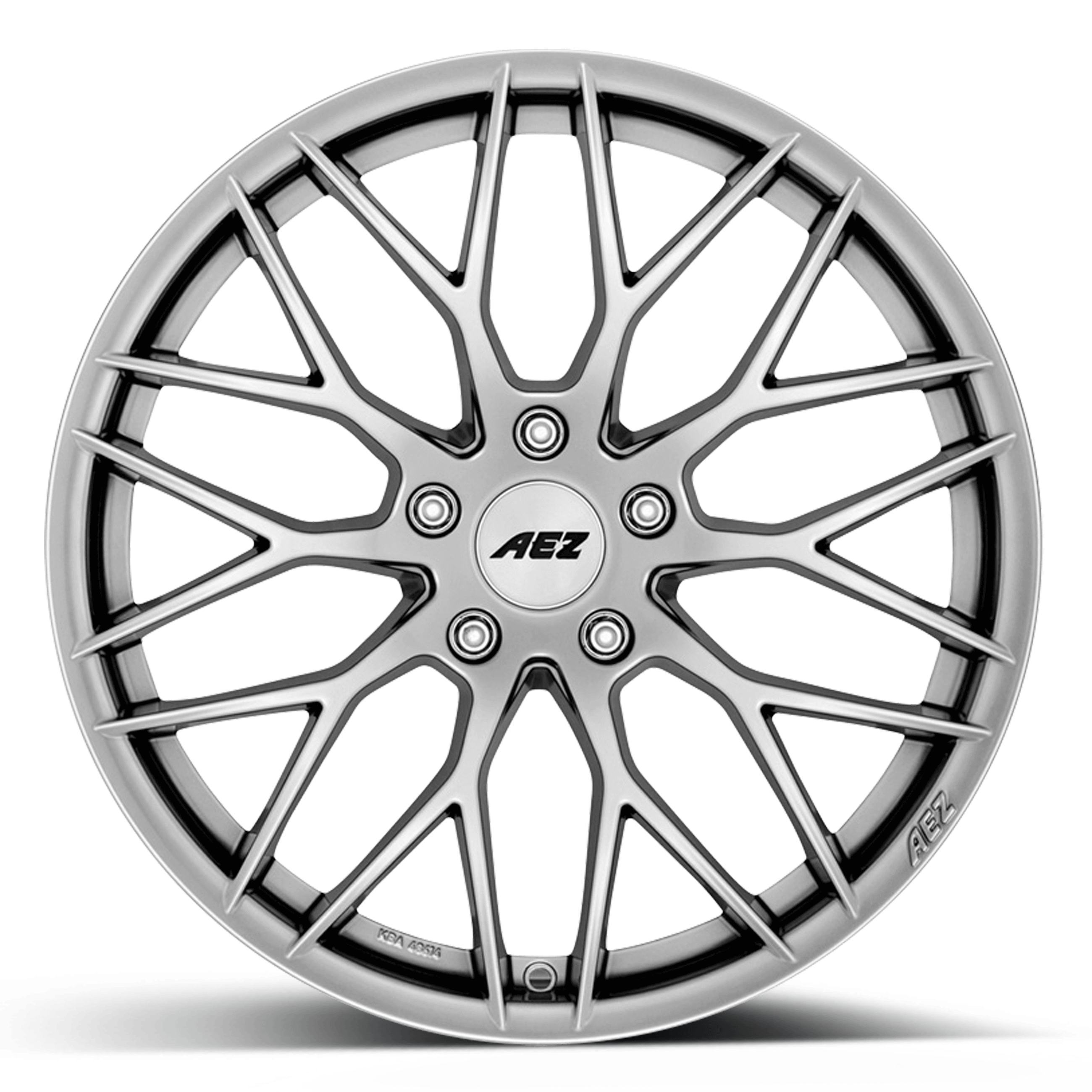 AEZ Antigua high gloss frontal alloy wheel BMW 5 series